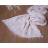Púder rózsaszín mohair jellegű  elasztikus wrap újszülött fotózáshoz - 78cm
