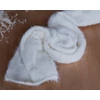 Ivory Mohair - Like Stretch Knit Wrap  - 85cm