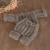 PRE ORDER Brown Hand-Knitted Sweater and Pants in Set