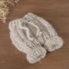 PRE ORDER - Hand-Knitted Light Beige Baby Pants 