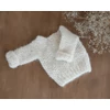 PRE-ORDER off white hand-knitted sweater