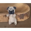 PRE - ORDER - Felted Puppy / Pug Dog