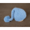 Blue Newborn Mohair Sleepy Hat