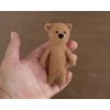 Felted, Caramel Brown Teddy Bear  - PRE ORDER only