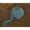 Sea green newborn sleepy hat
