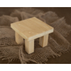 Natúr mini fa asztalka újszülött fotózáshoz