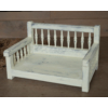 Newborn photo prop - wooden bench antique style