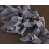 Gray Cotton-Silk Ribbon - 4cm