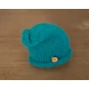 Turquise Green - Blue Newborn Slouchy Hat 