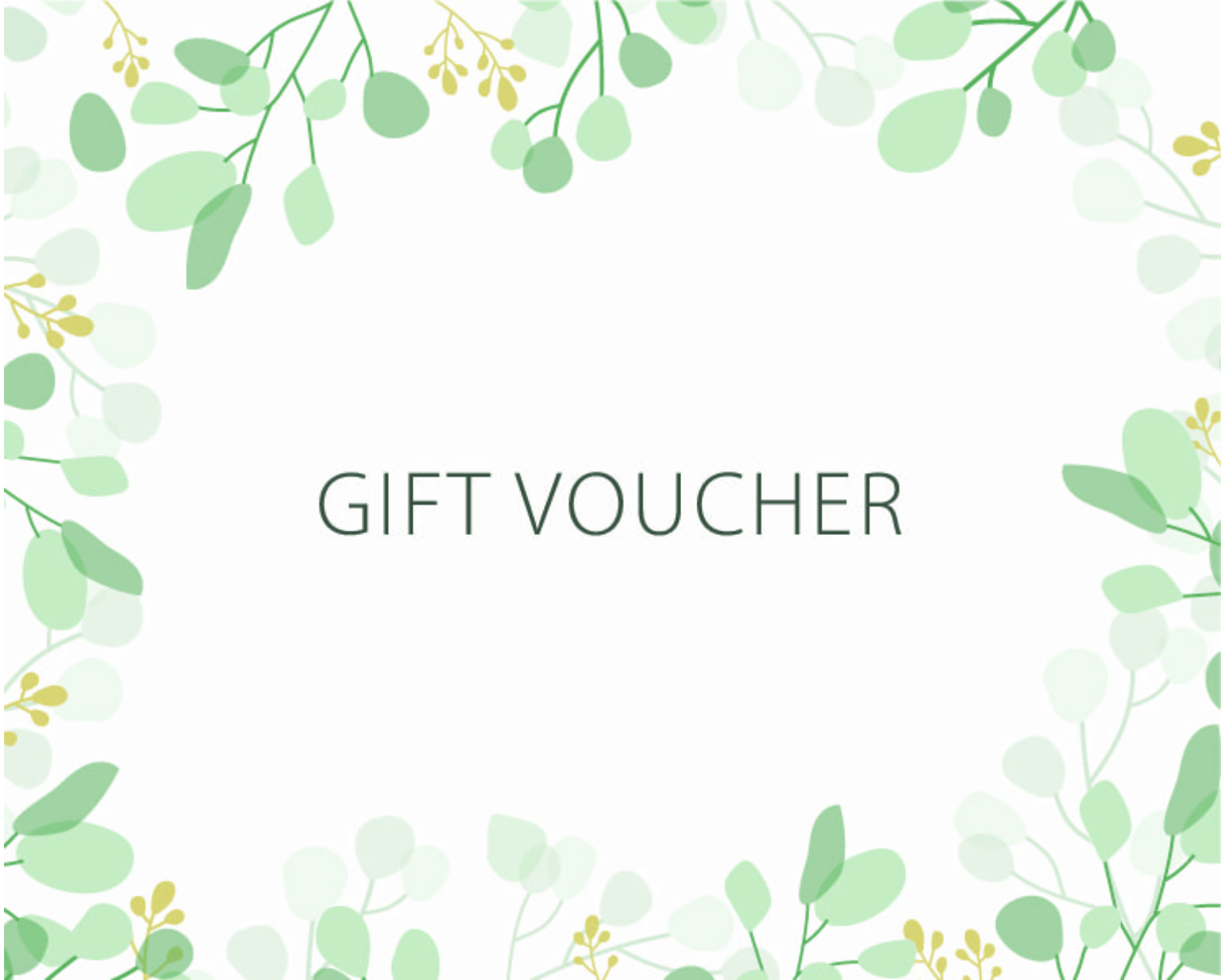 Gift Card - downloadable in an optional value