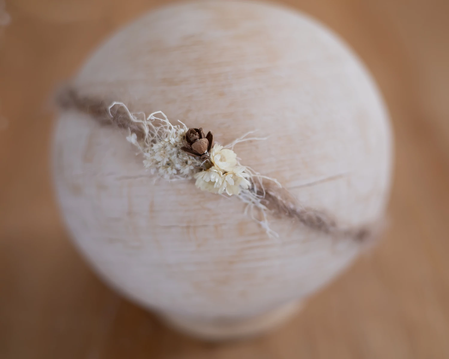 Brown Tieback - Newborn Photo Prop