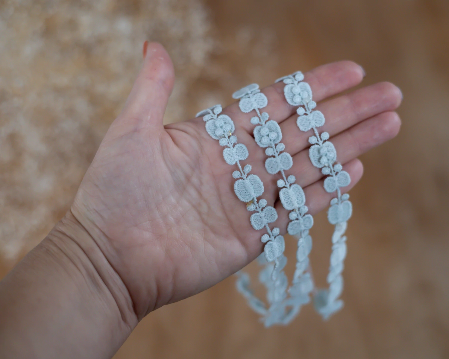 Menta, leveles újszülött fejpánt fotózáshoz