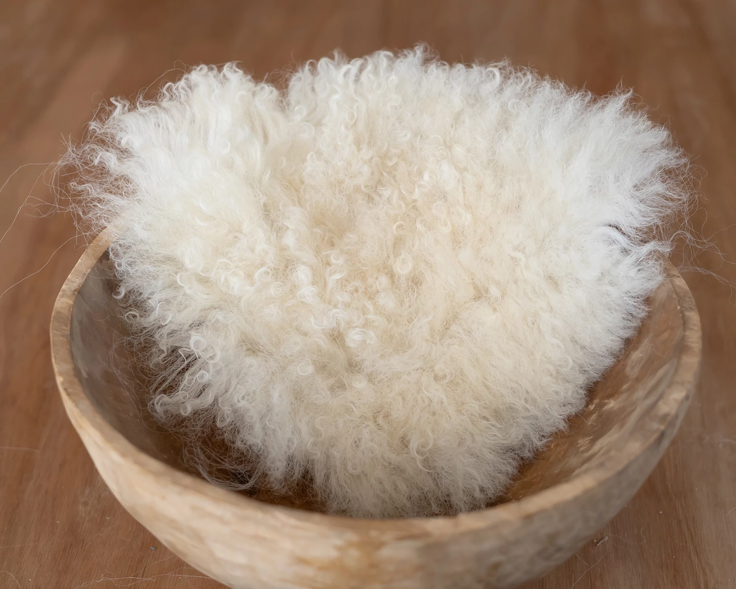 Ivory White Fur - Mini Size