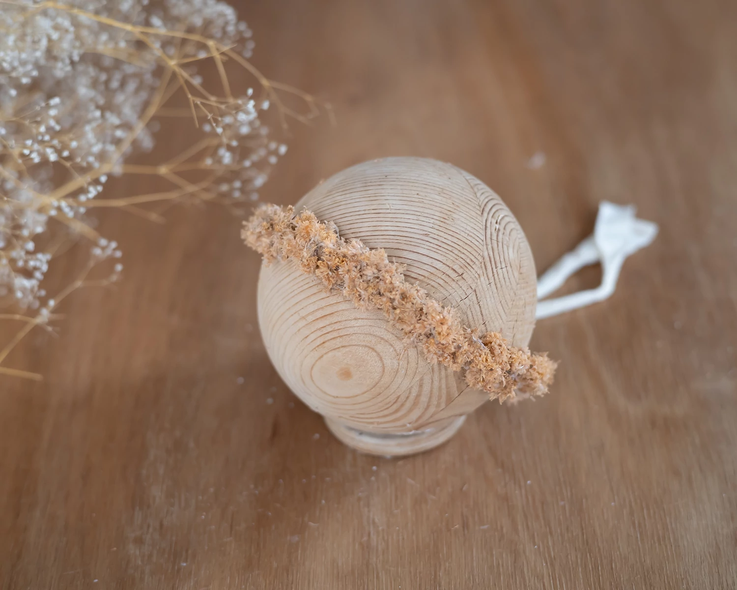 Autumn-Inspired Faded Orange Crown Headband