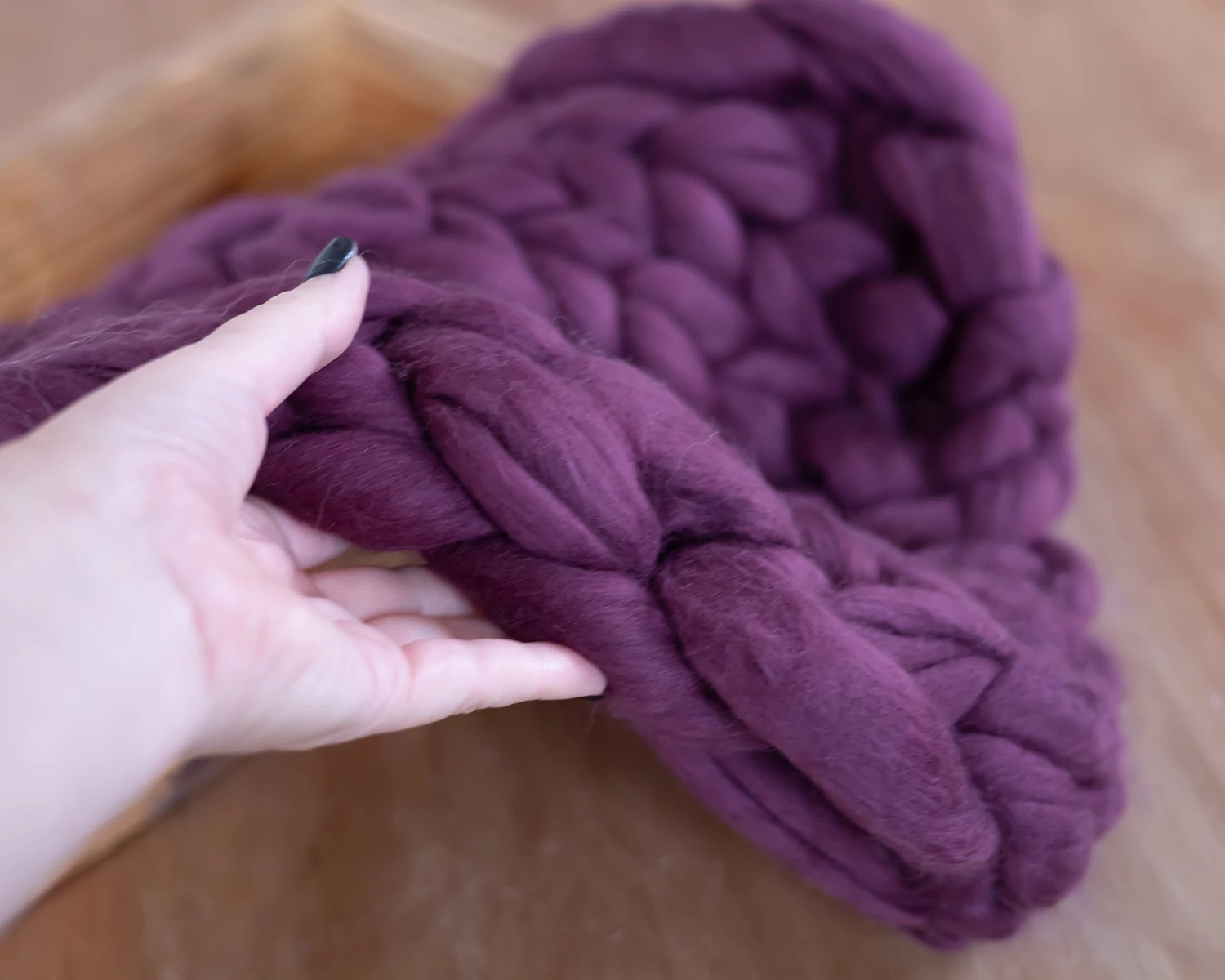 Extra Chunky, Berrí Blanket / Layer, Large