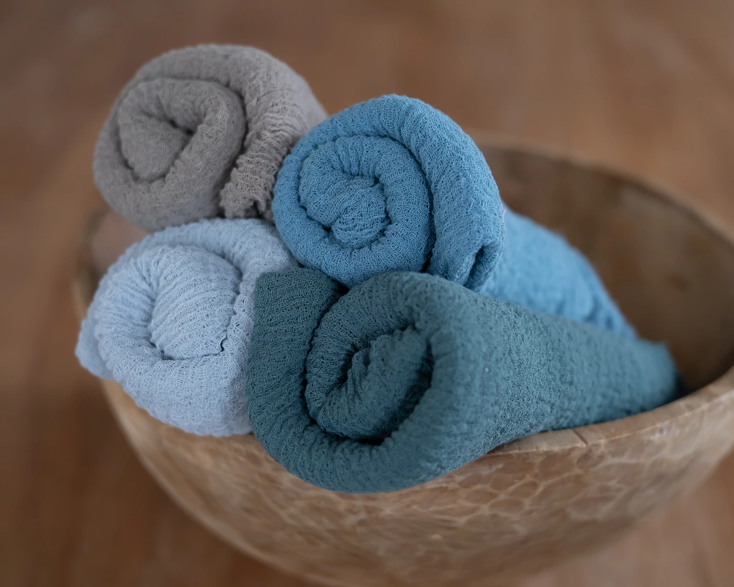 Négyrészes  extra hosszú géz wrap szett - Fiús színek