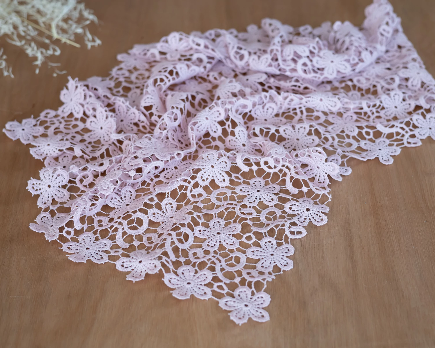 Pink Vintage Lace Layer