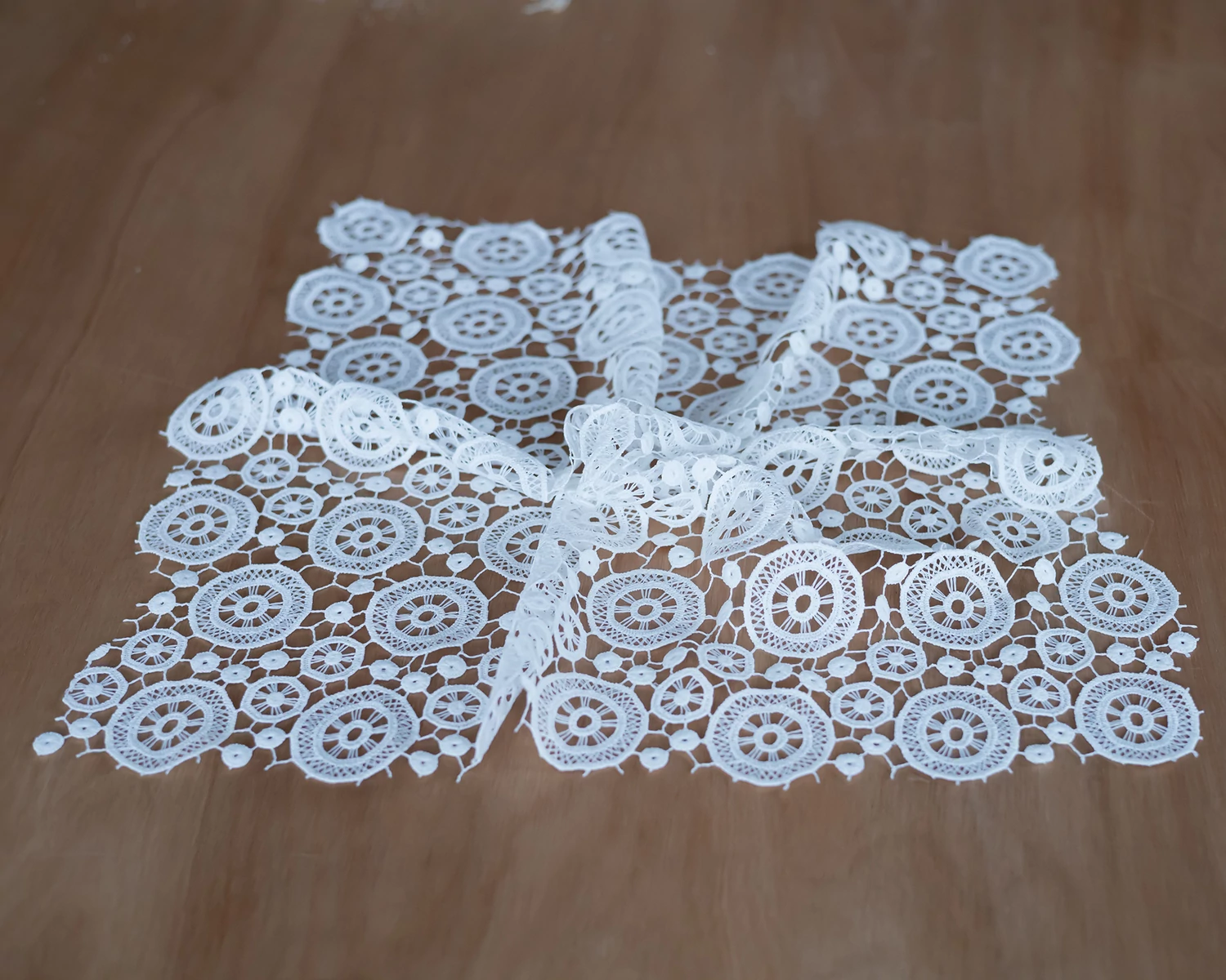 White Vintage Lace Layer