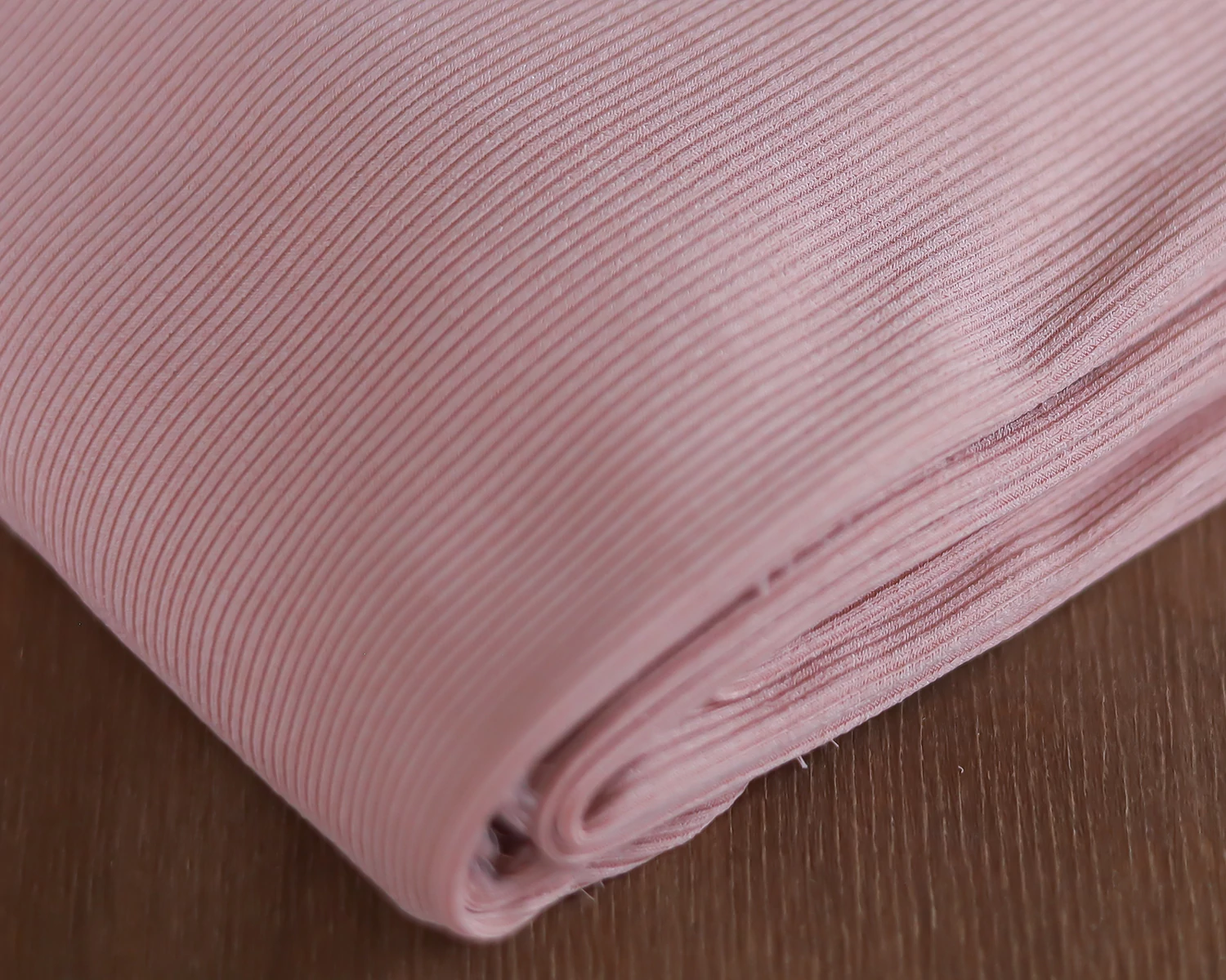 Blush Beanbag Backdrop and wrap in set - narrow ribbed