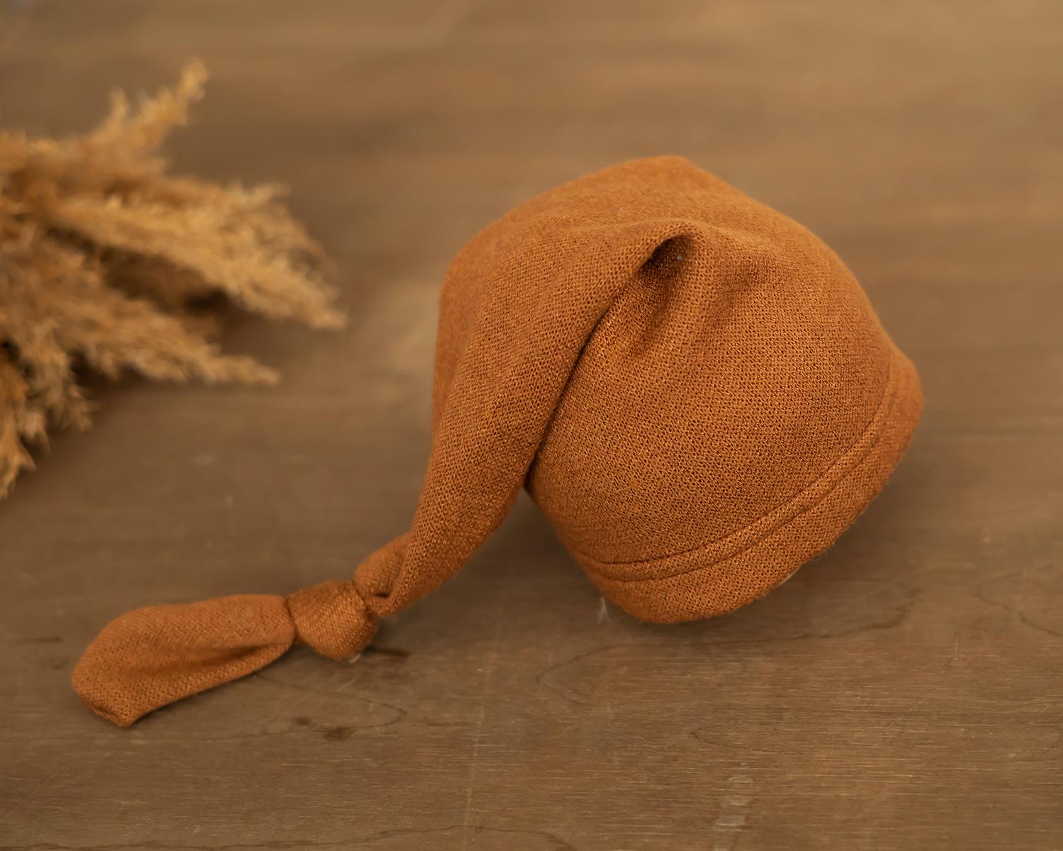 Camel newborn sleepy hat