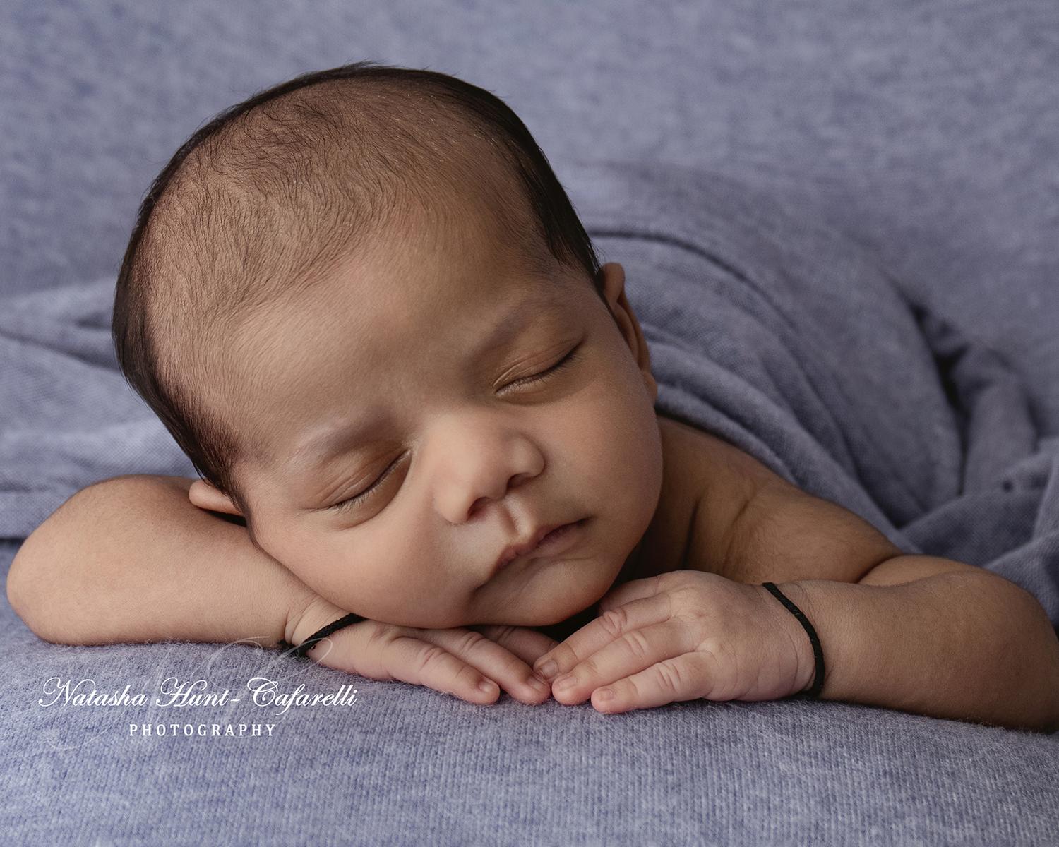 Jeans Blue Beanbag Backdrop