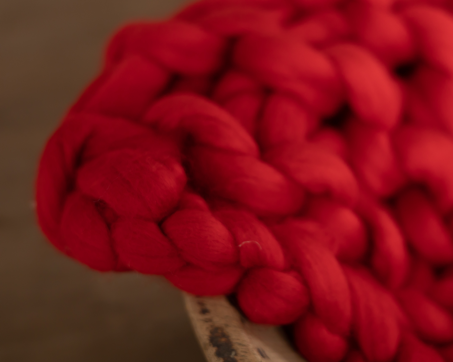 Piros vastag gyapjú takaró