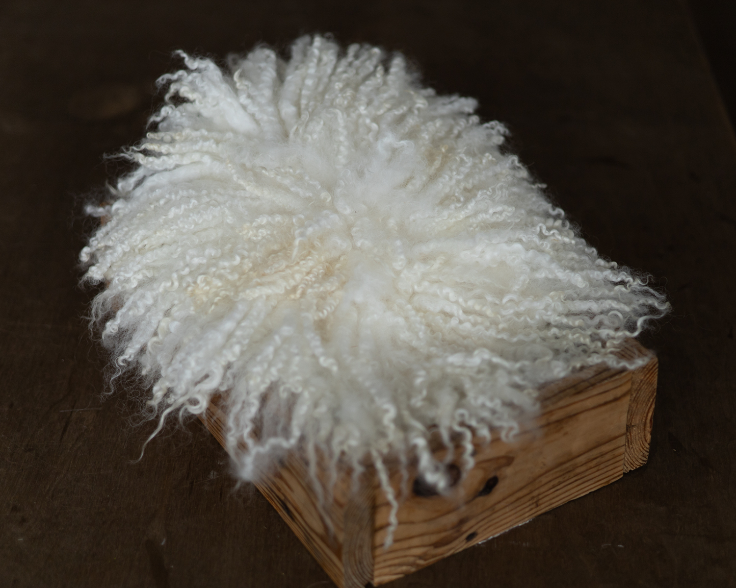 FOR ORDER - Ivory Curly Fur 