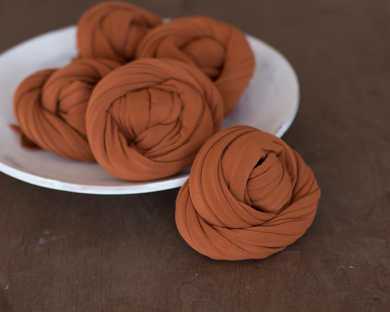 Cinnamon Stretch Knit Wrap