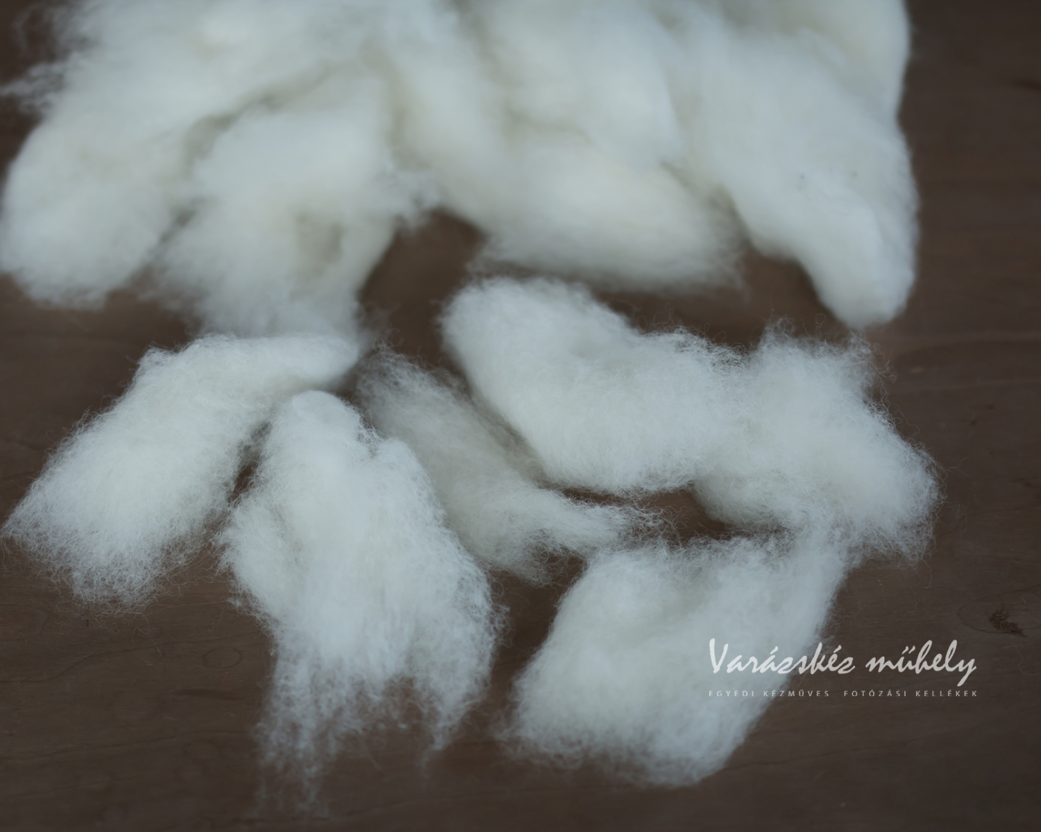 Ivory Wool Fluff