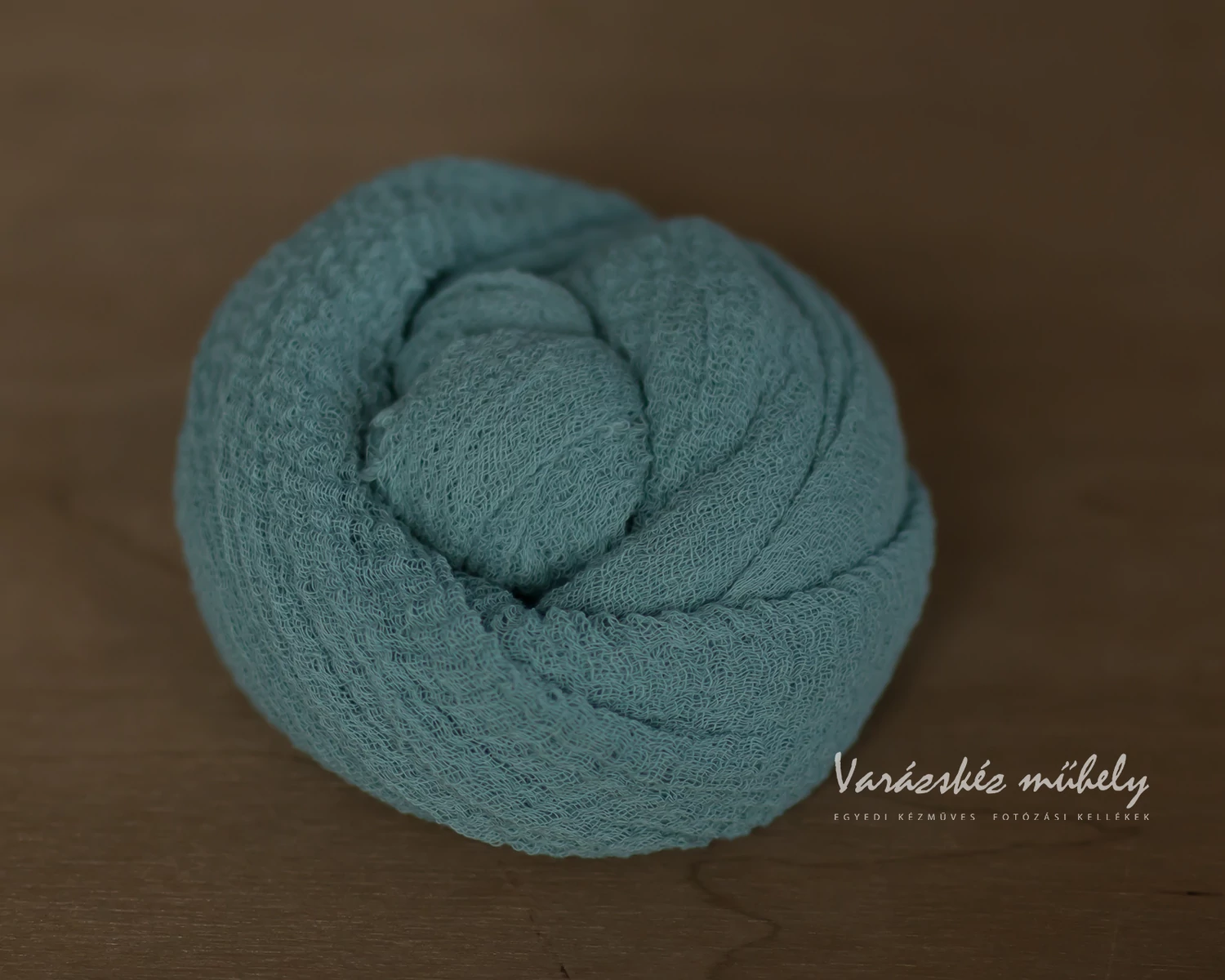 Teal gauze wrap - short