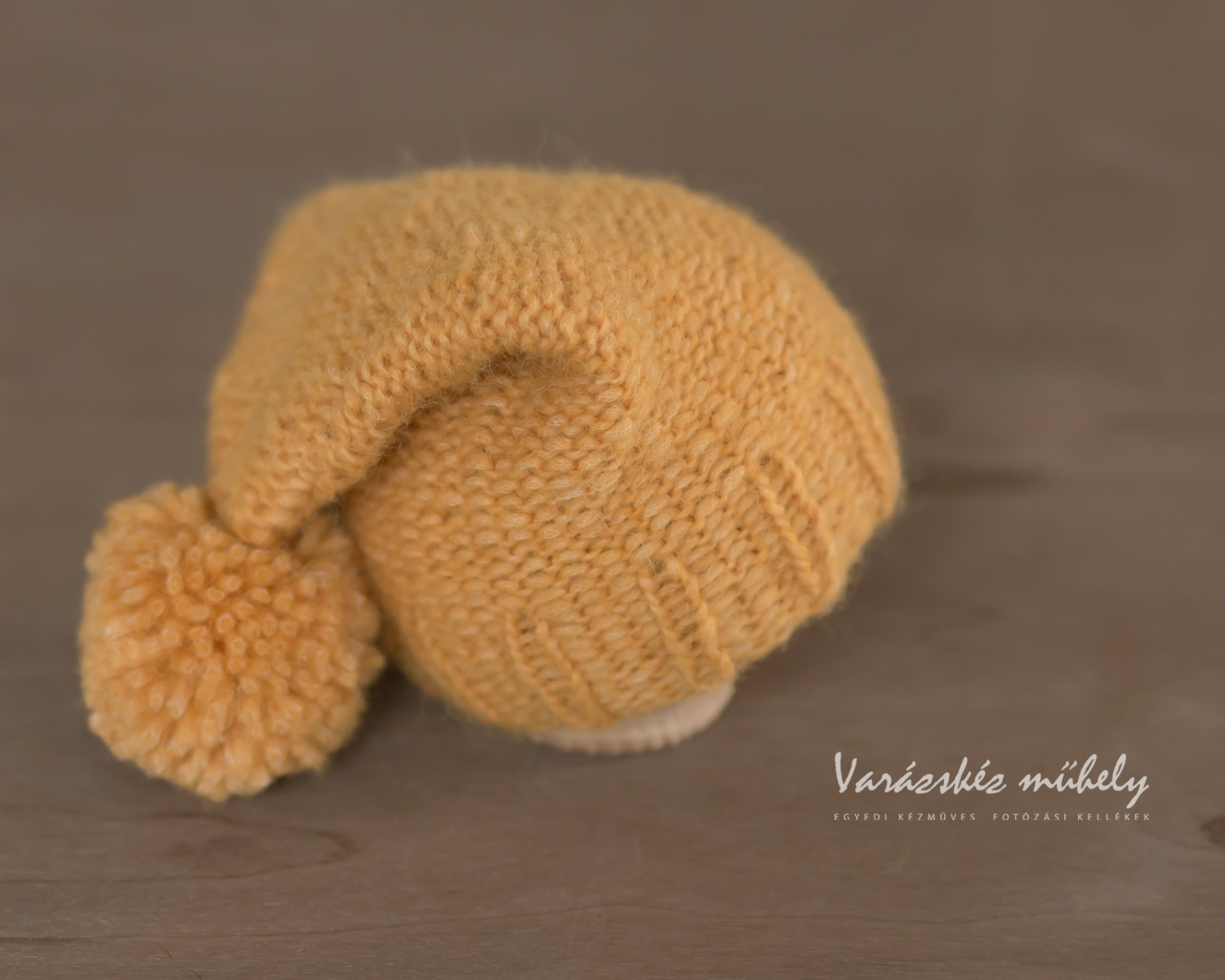 Mustard Yellow Newborn Elf Hat