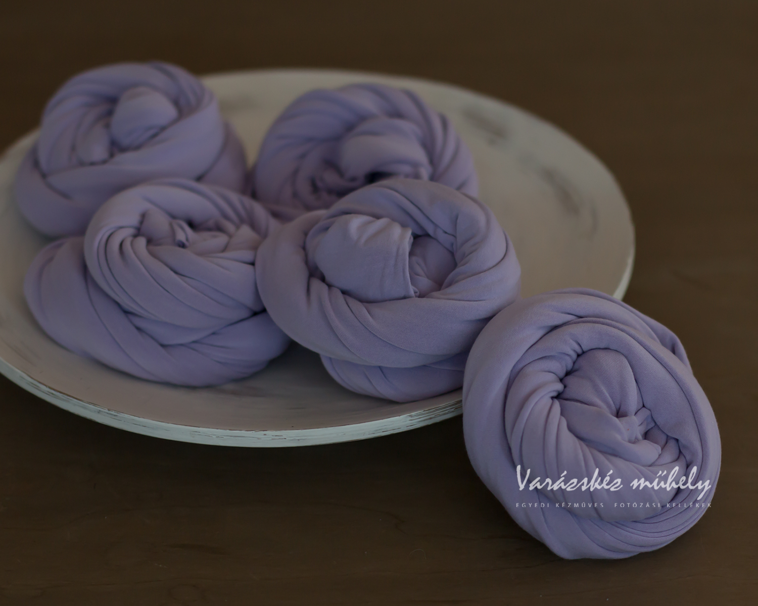 Lilac Stretch Knit Wrap