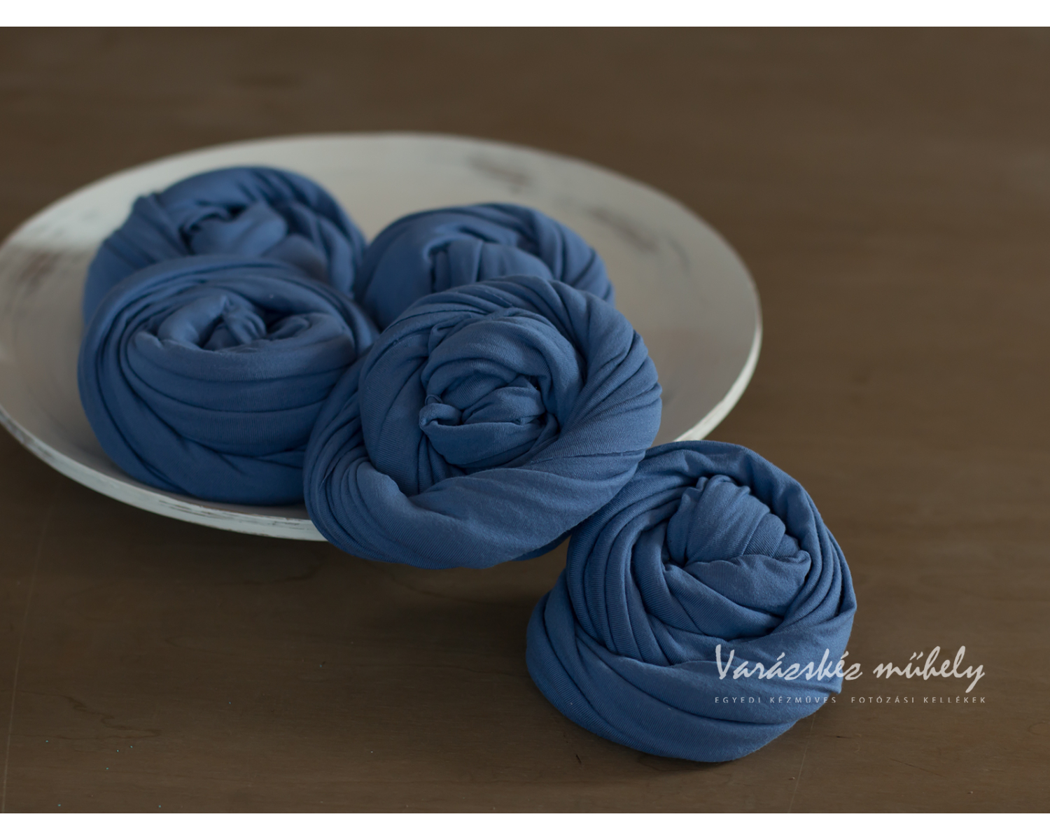 Blueberry Stretch Knit Wrap