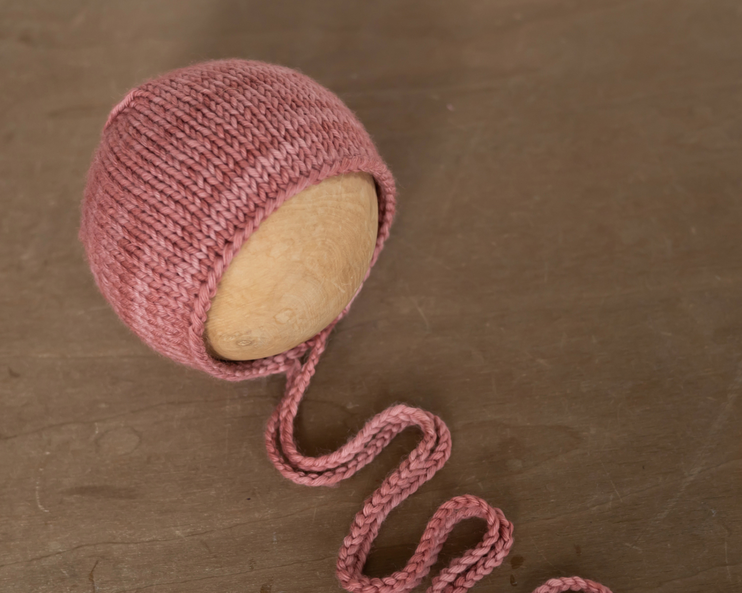 Lichee Hand Dyed Newborn Bonnet