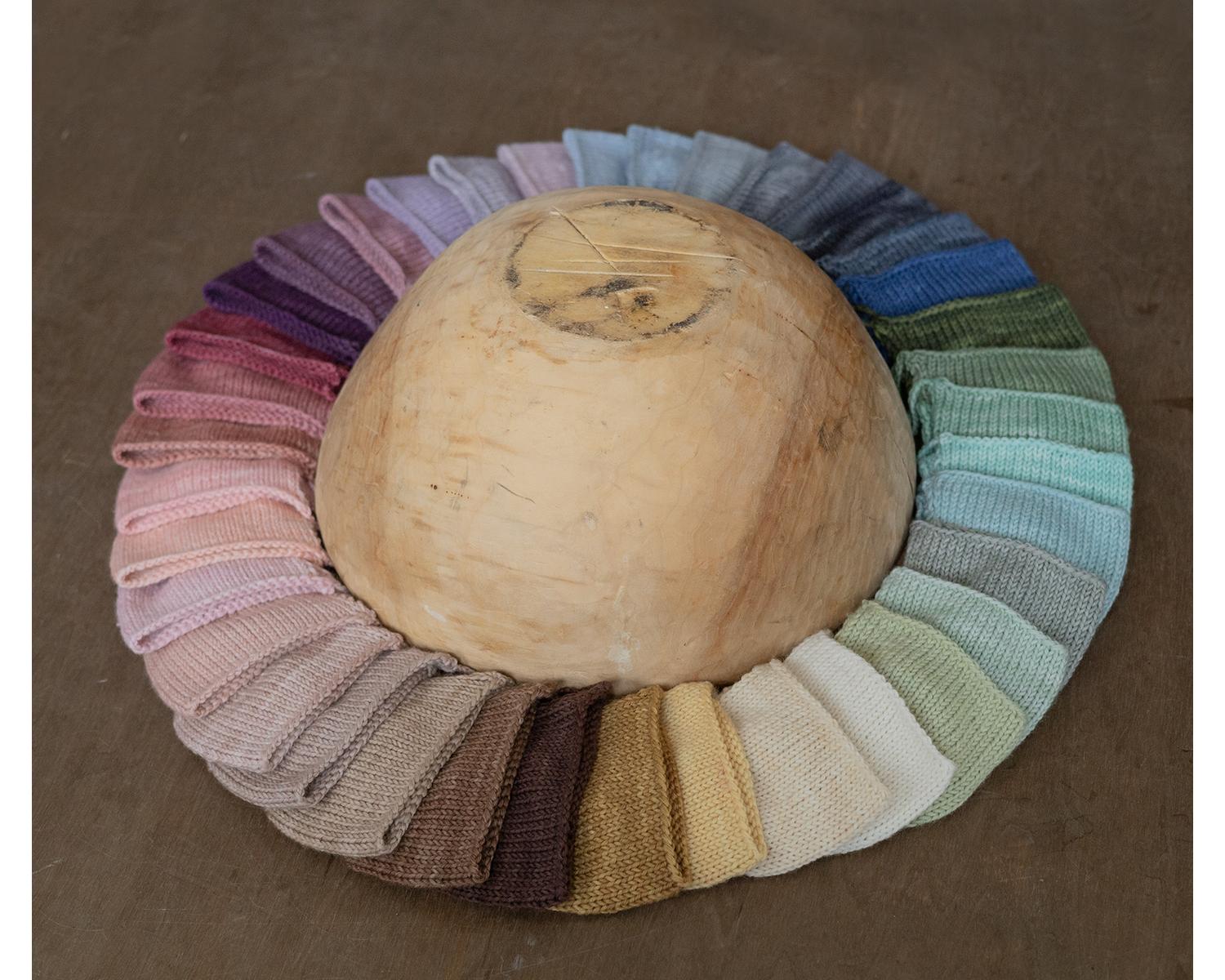 Forest Green Hand Dyed Newborn Bonnet