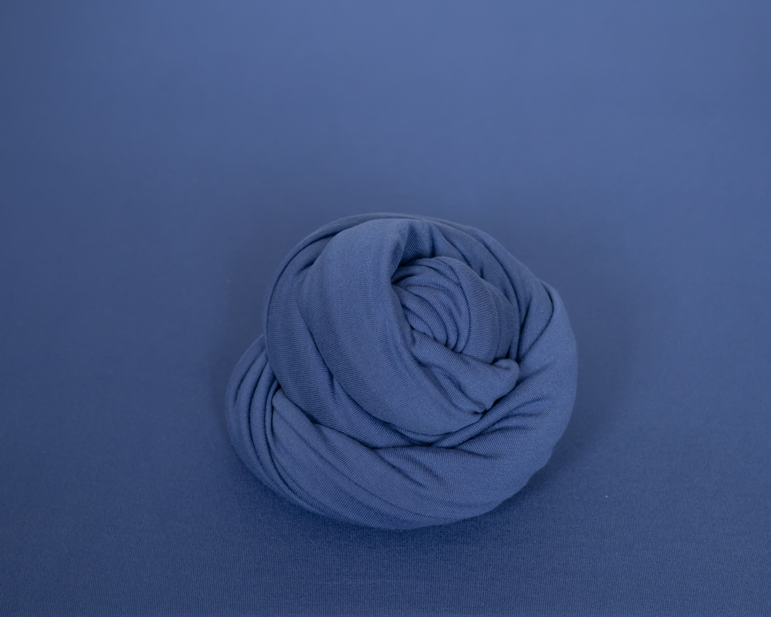 Vékony babzsák takaró - áfonya kék