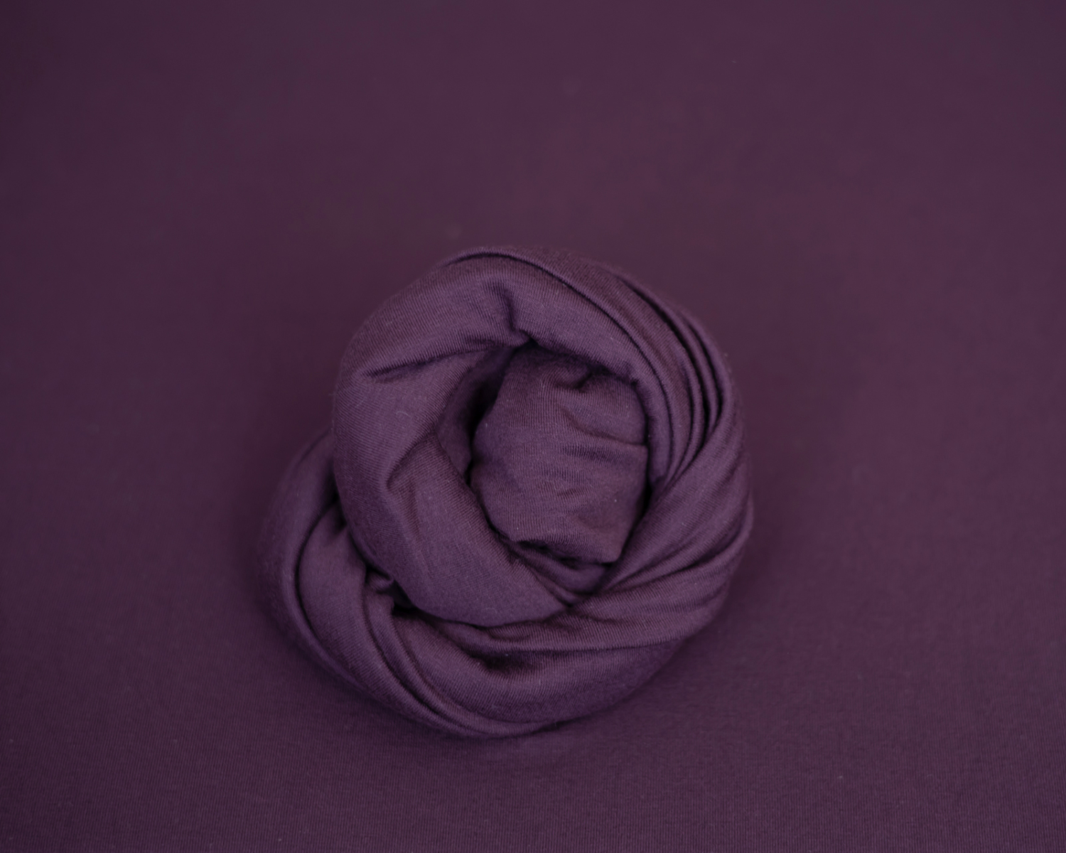 Vékony babzsák takaró - padlizsán lila