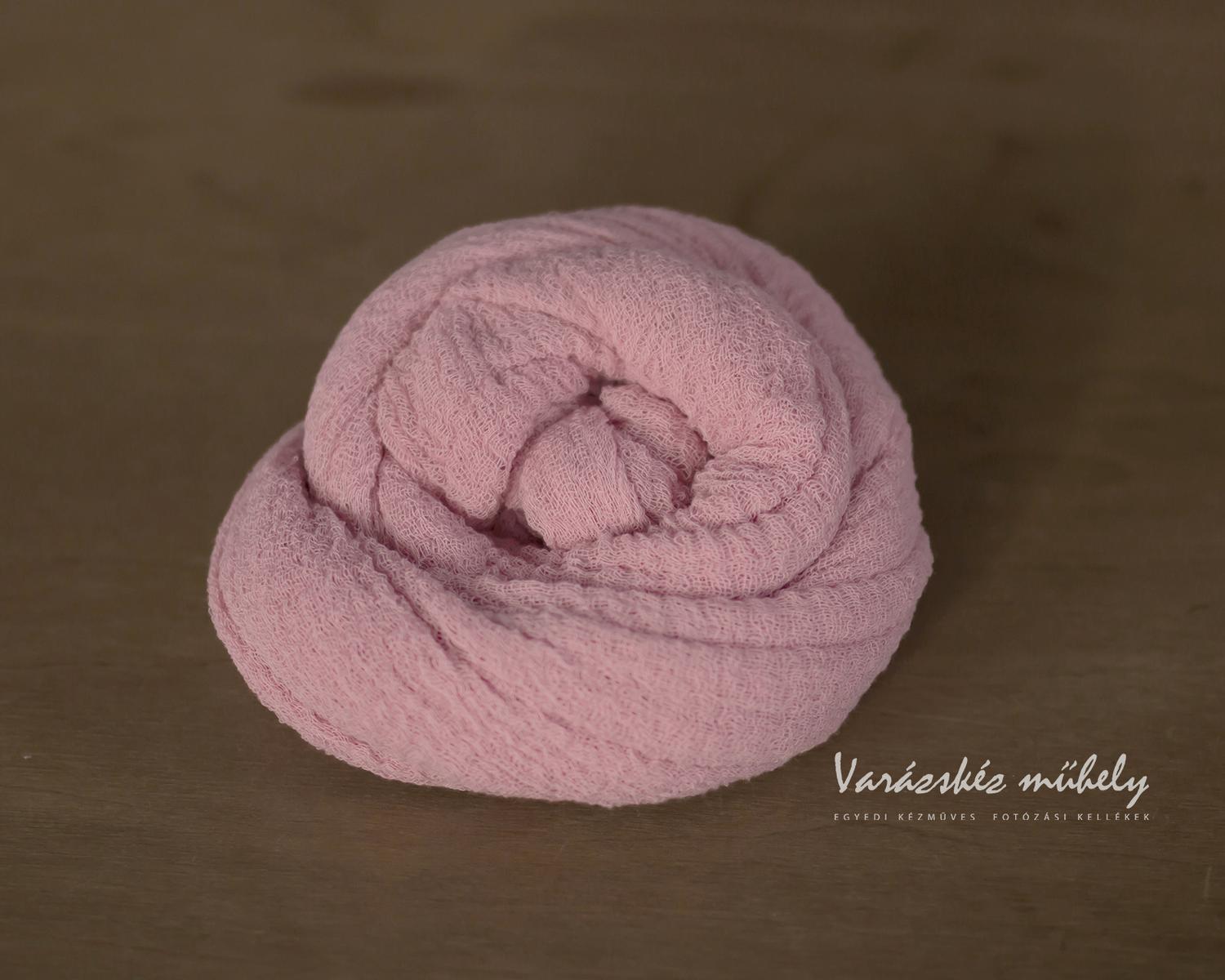 Rózsa géz wrap - extra hosszú