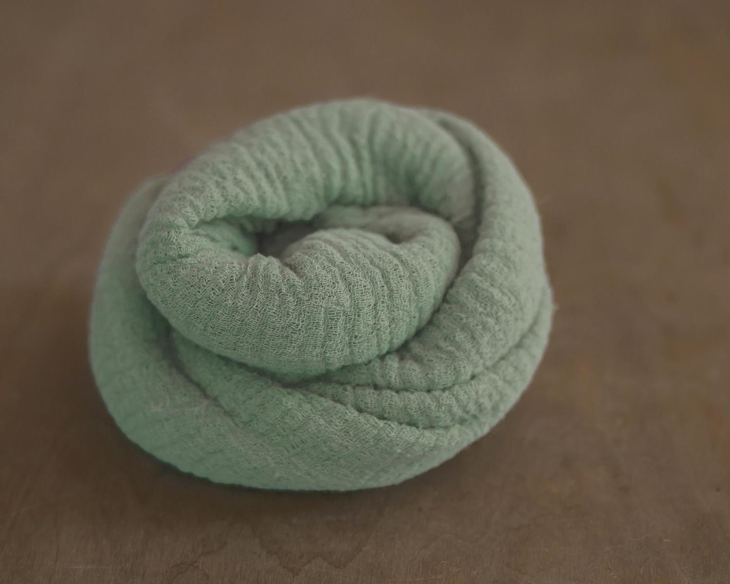Tavasz zöld géz wrap - extra hosszú