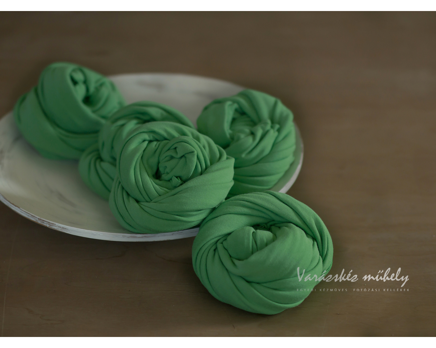 Green Knit Wrap