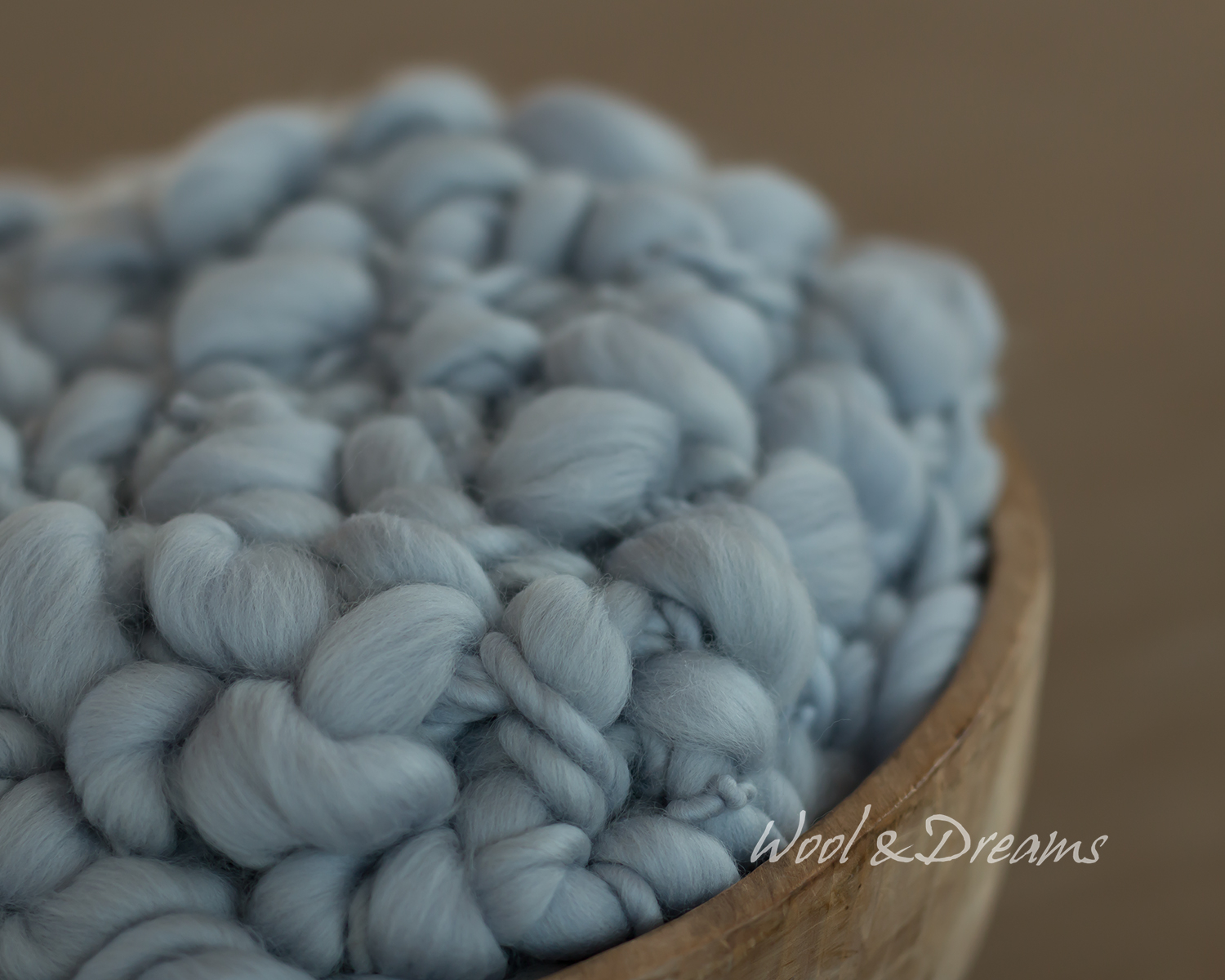 PRE-ORDER - Light Blue Oval Chunky Blanket / Layer