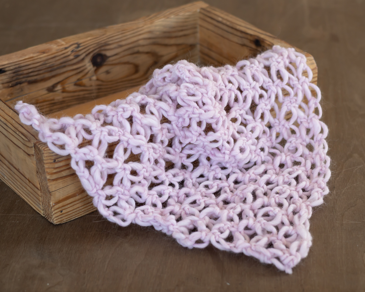 Pink lace layer