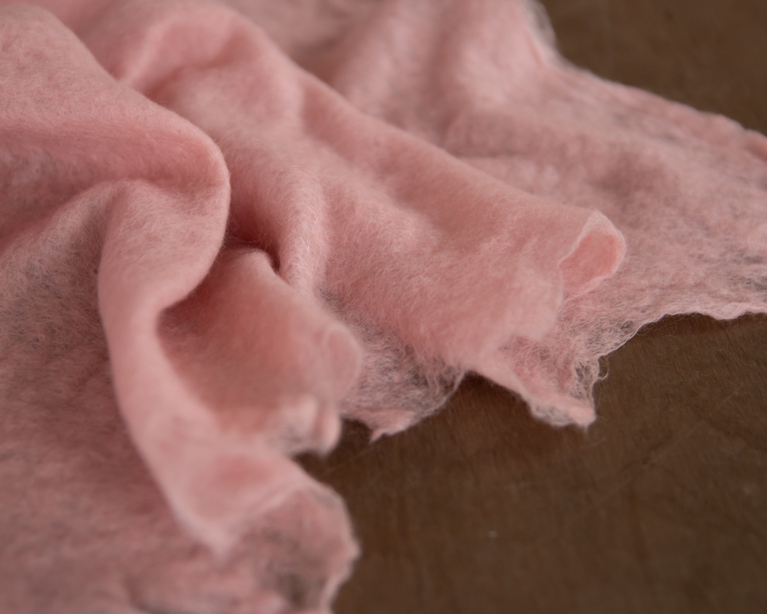 Light Pink Thin Felted Layer