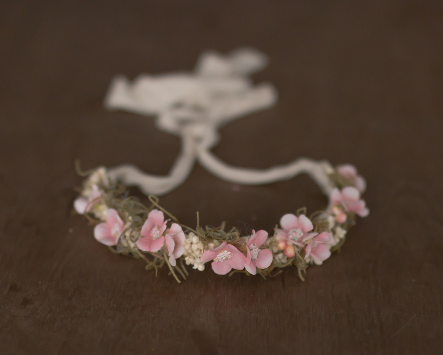 Halo Wreath Floral Pink 