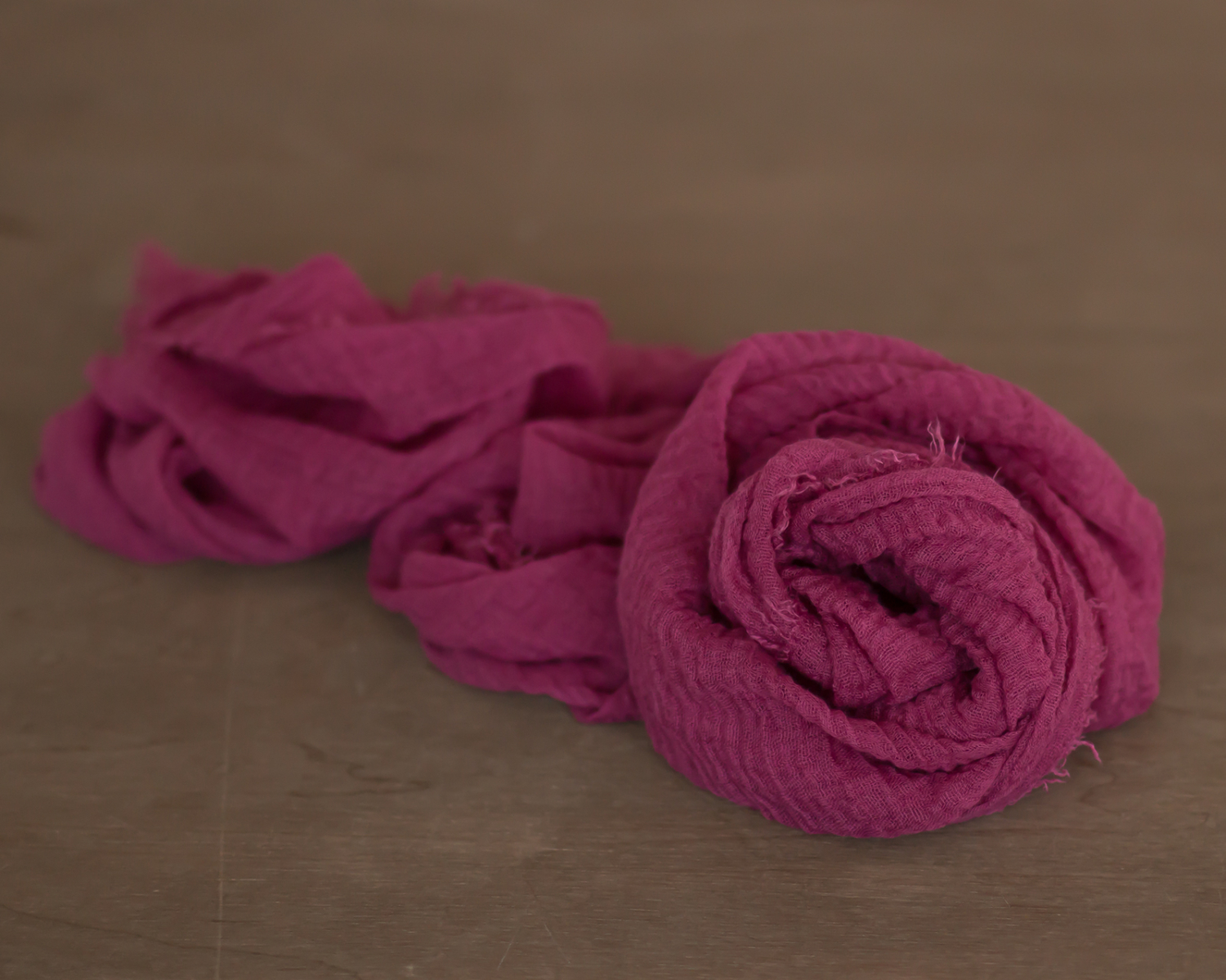 Hibiscus fringed scarf