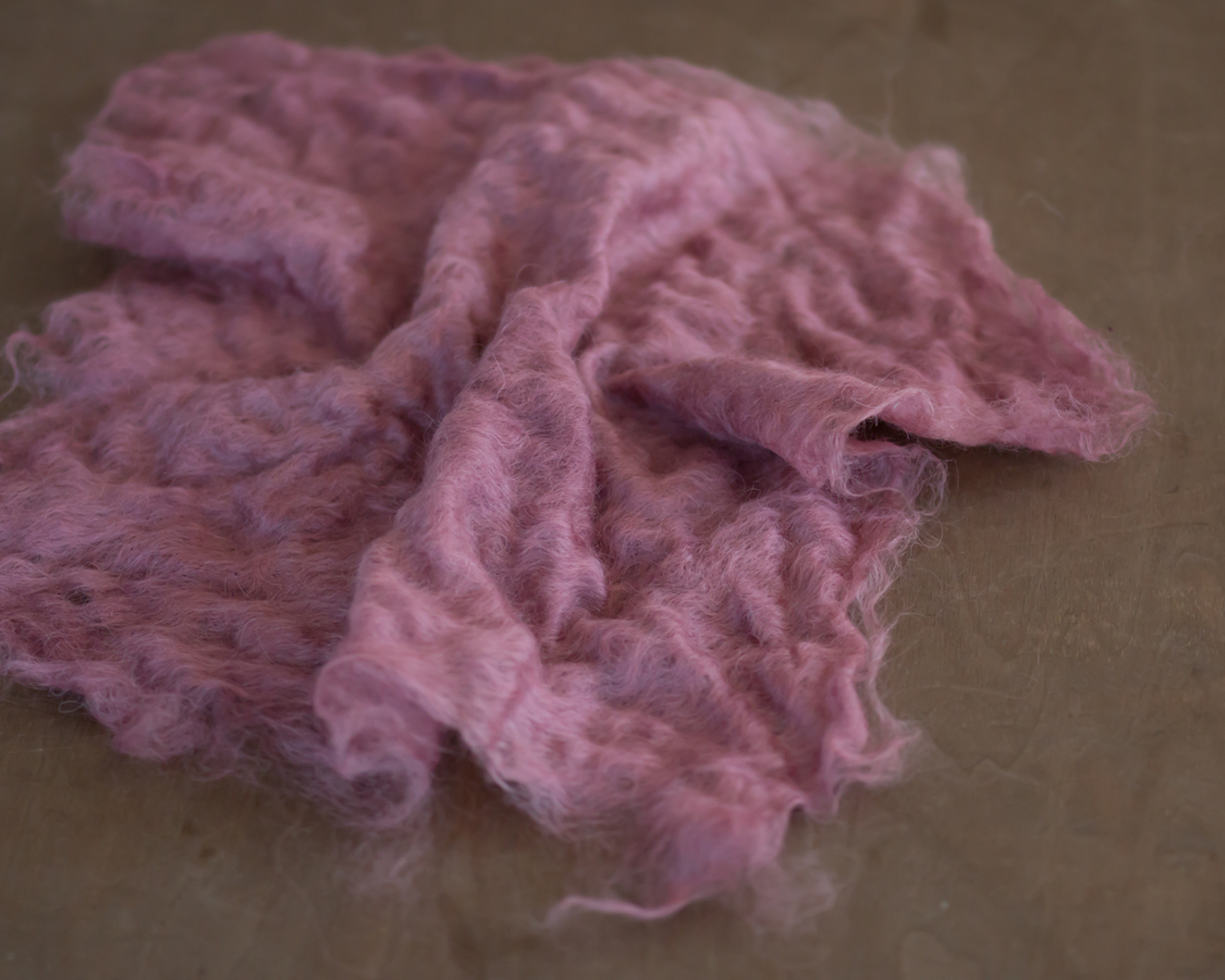 Mauve Thin Felted Layer