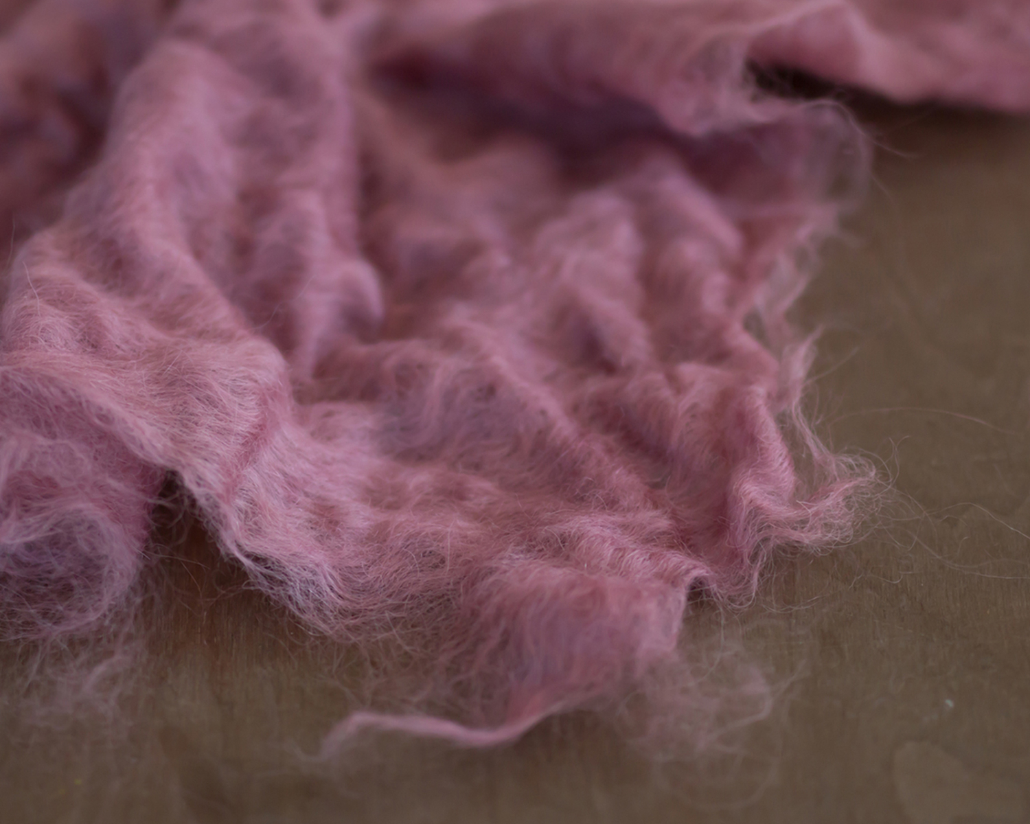 Mauve Thin Felted Layer