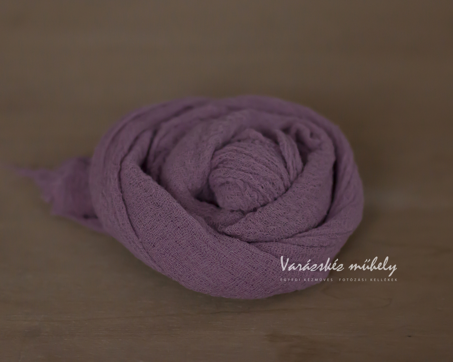 Antique violet gauze wrap - extra long