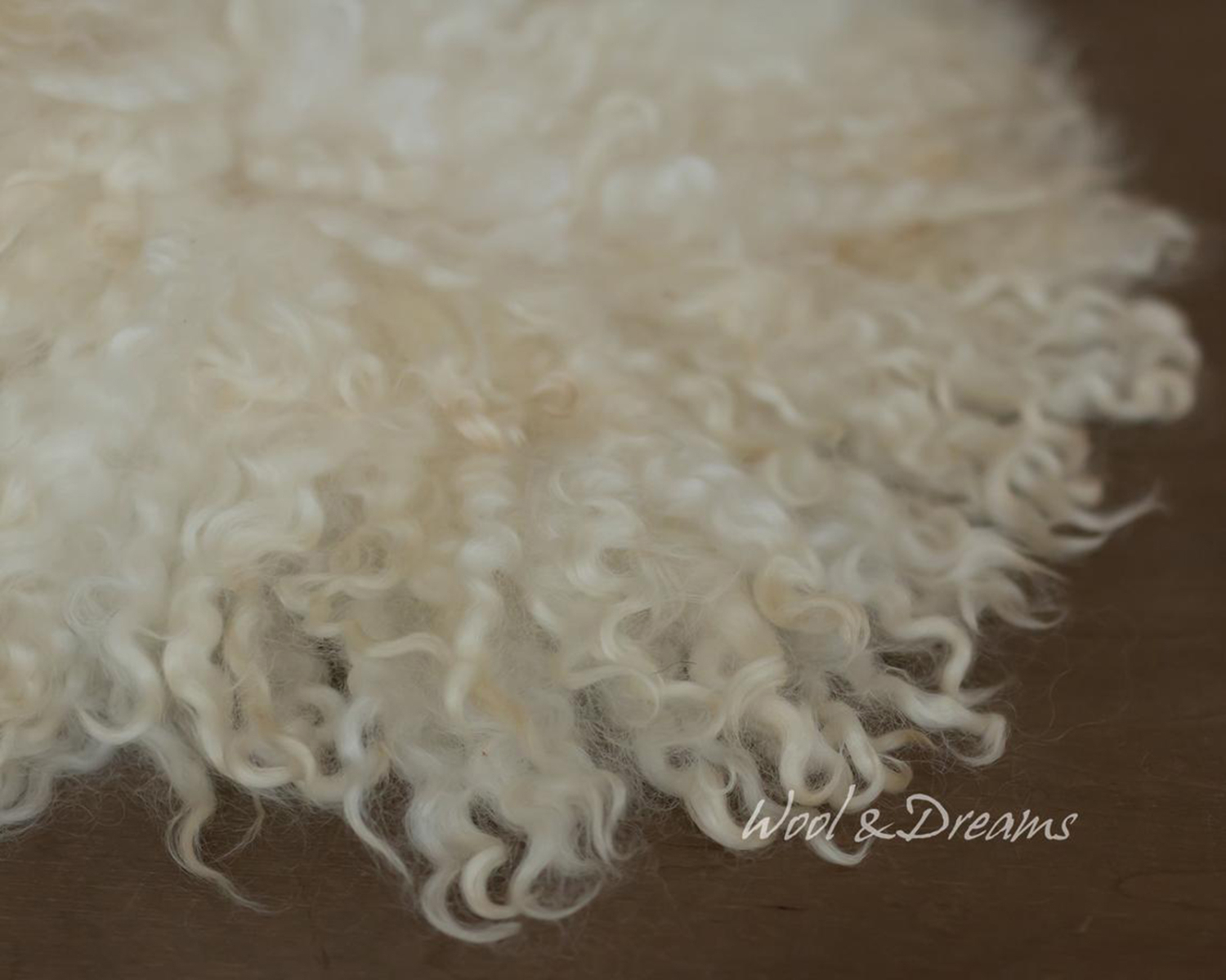 Ivory Curly Fur