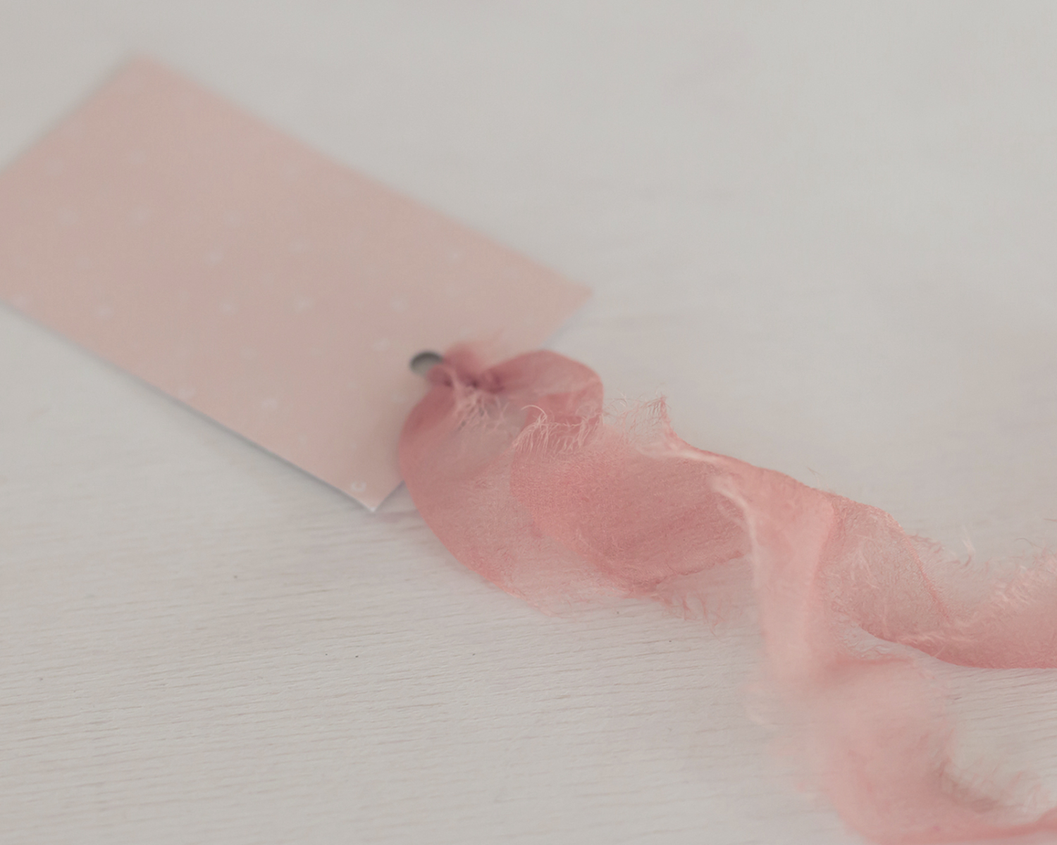 Beige-blush Silk Ribbon - 2cm